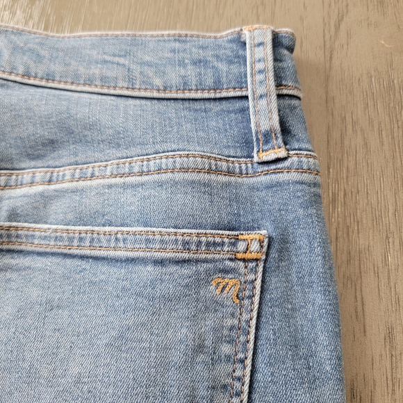 Madewell Stovepipe Jeans Medium Wash High Rise Size 27 - Picture 7 of 13